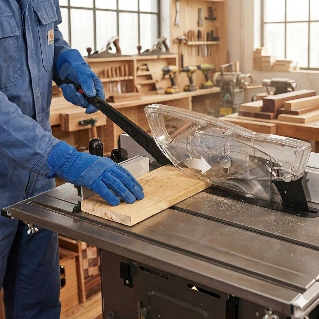 woodworking tablesaw safety